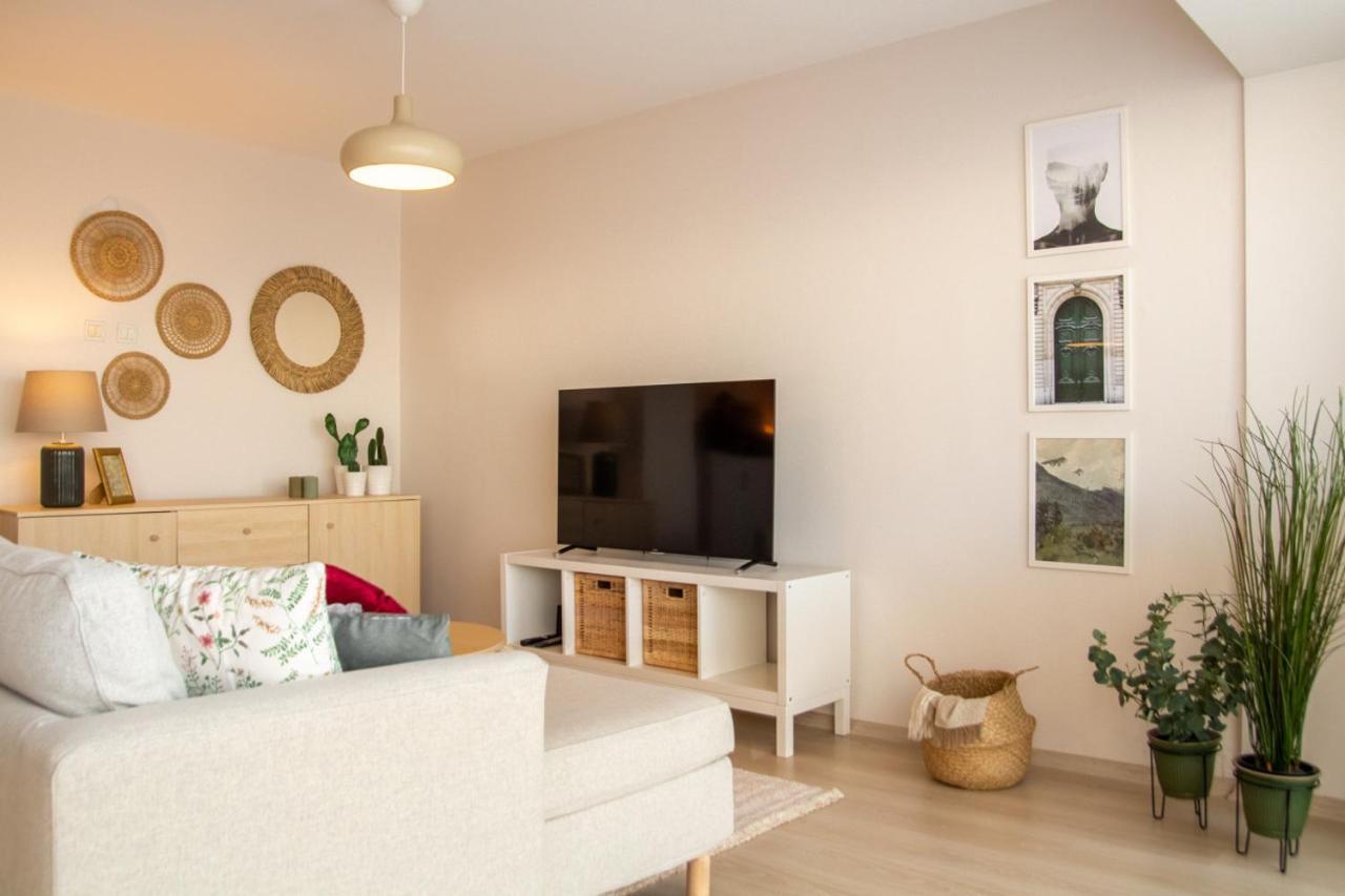 Flat With Sea View Near Karsiyaka Coast Apartment อิซมีร์ ภายนอก รูปภาพ